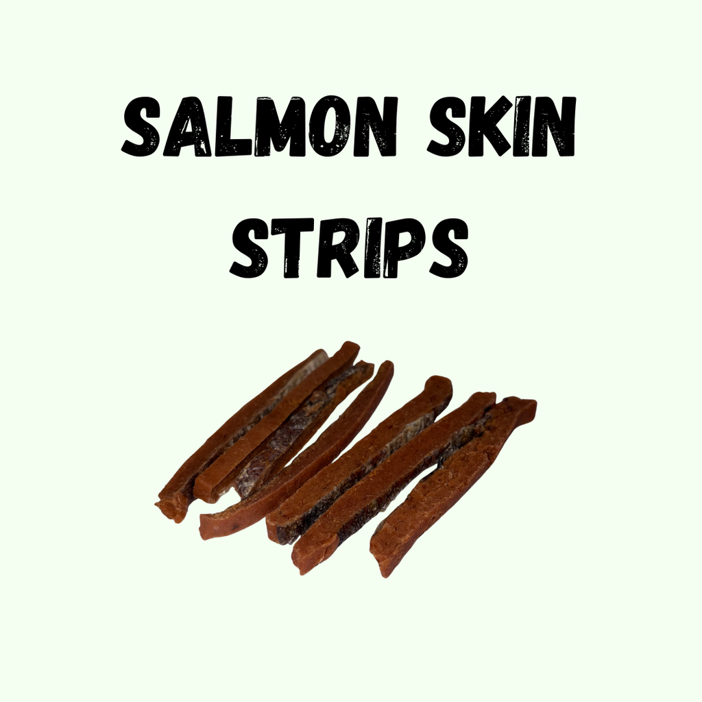 Salmon Skin Strips - 5 pieces