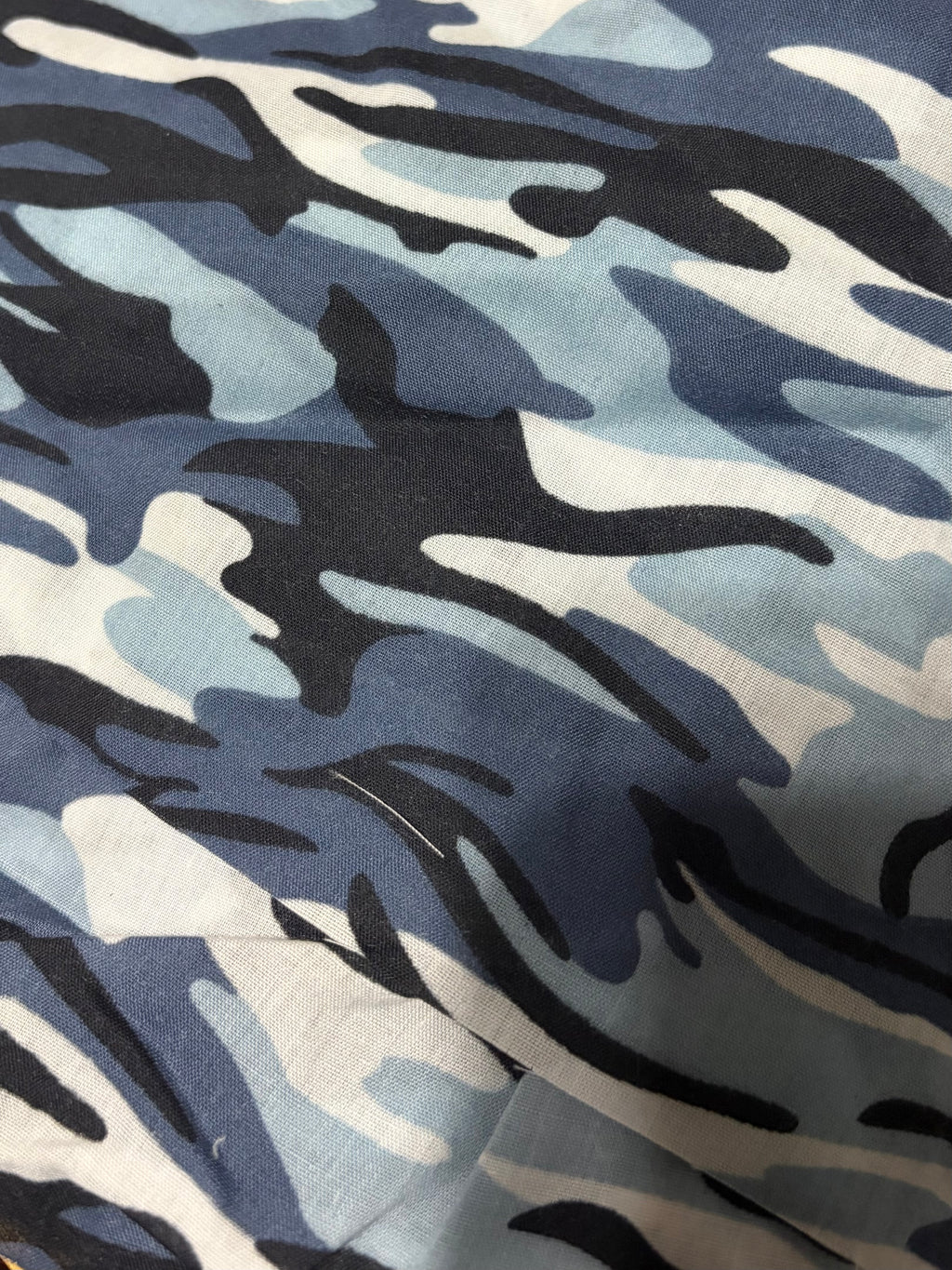 Blue Camo Bandana
