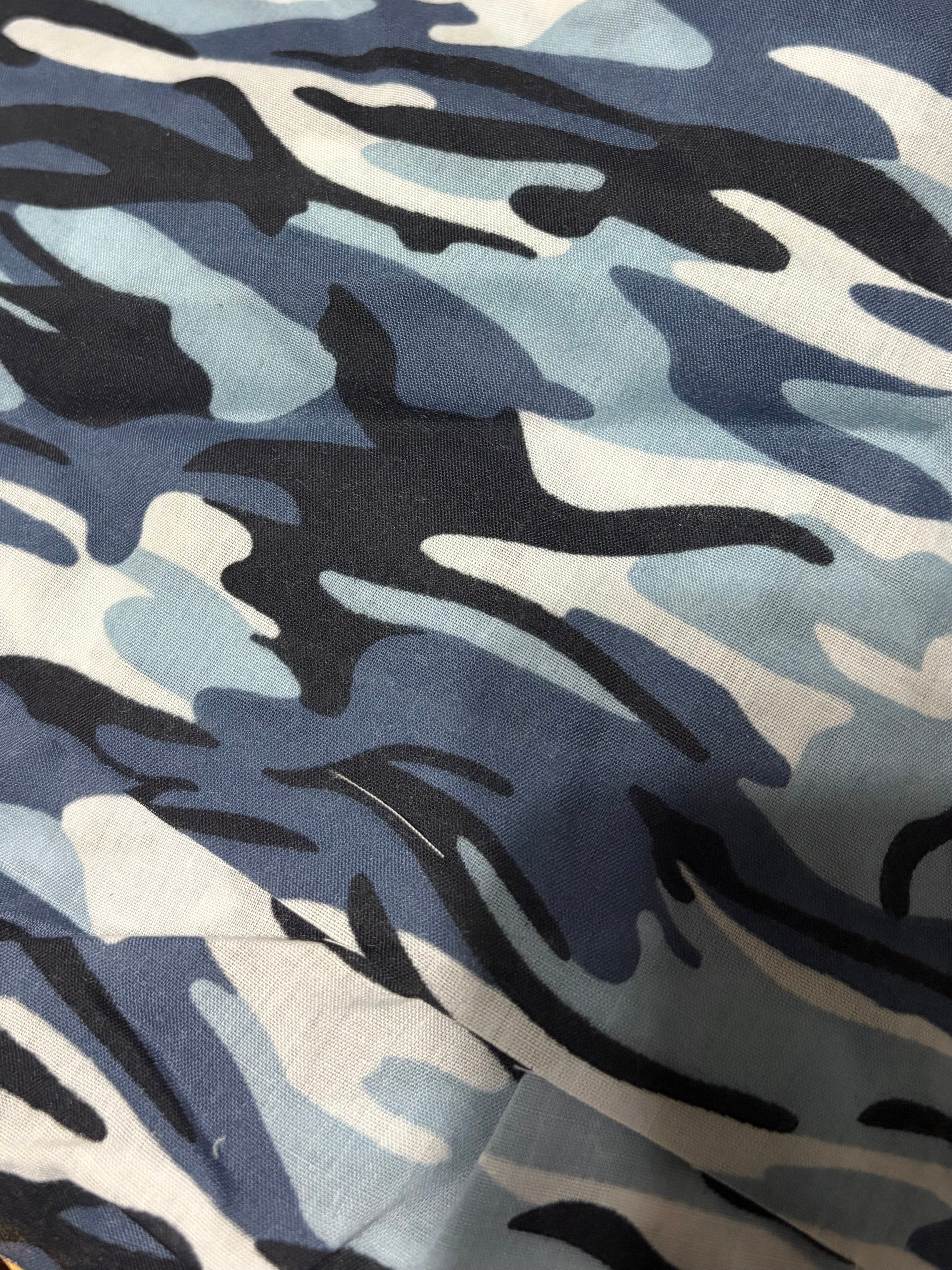 Blue Camo Bandana