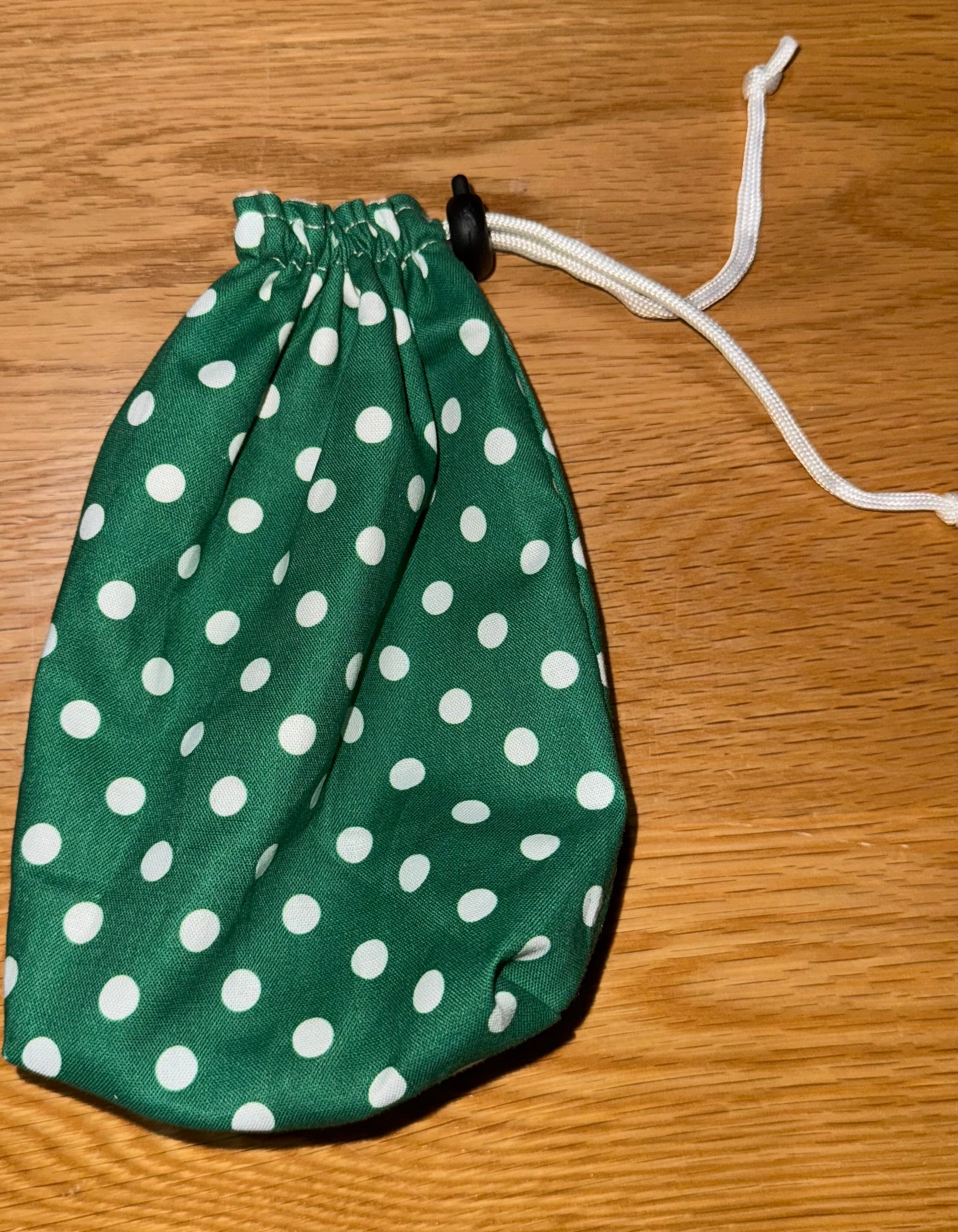 Green Pokadot Treat Bag