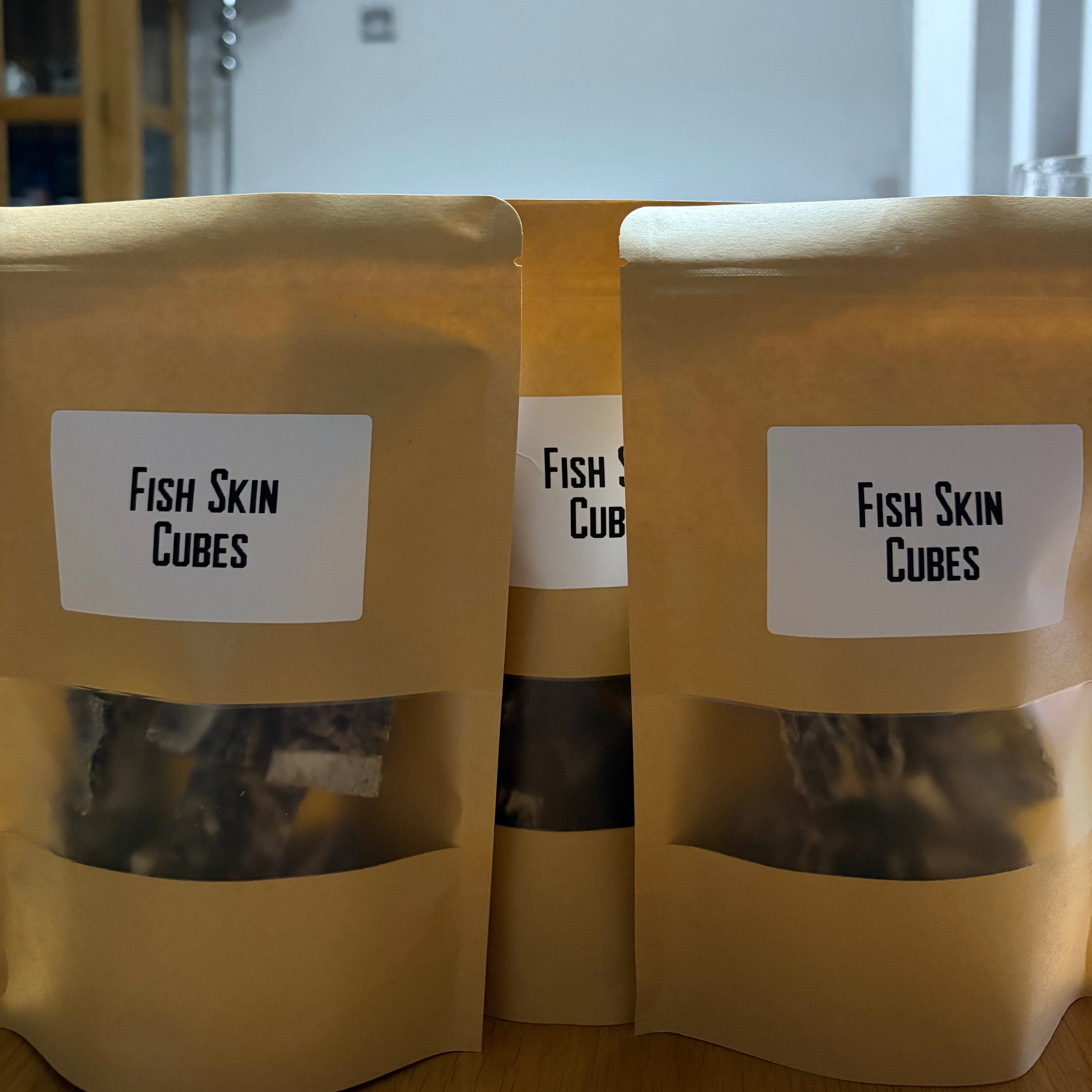 Fish Skin Cubes