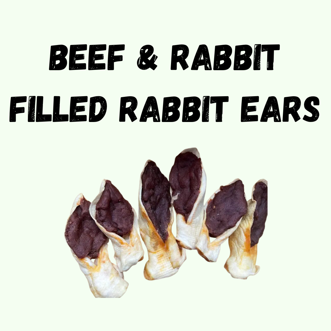 Beef & Rabbit Filled Rabbit Ears