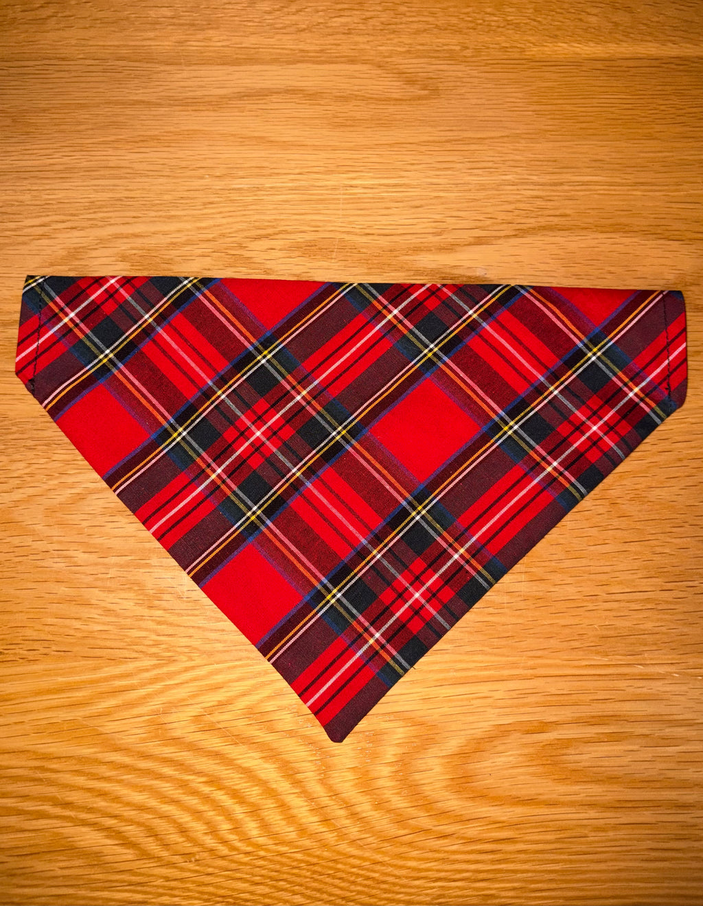 Red Tartan Bandana