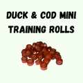 Duck & Cod Mini Training Rolls