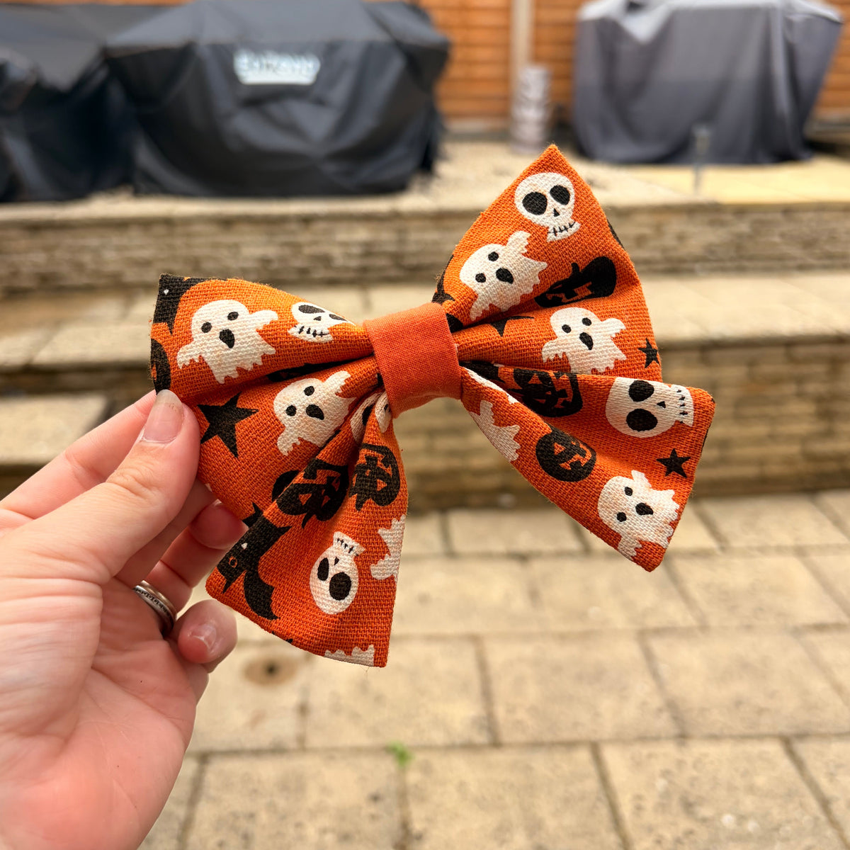 Halloween Print Sailor Bow