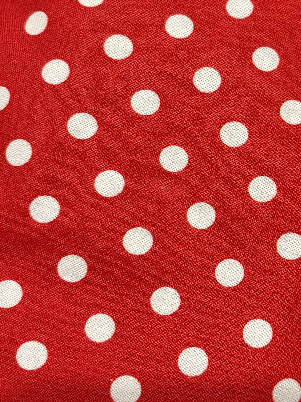 Red Pokadot Bandana