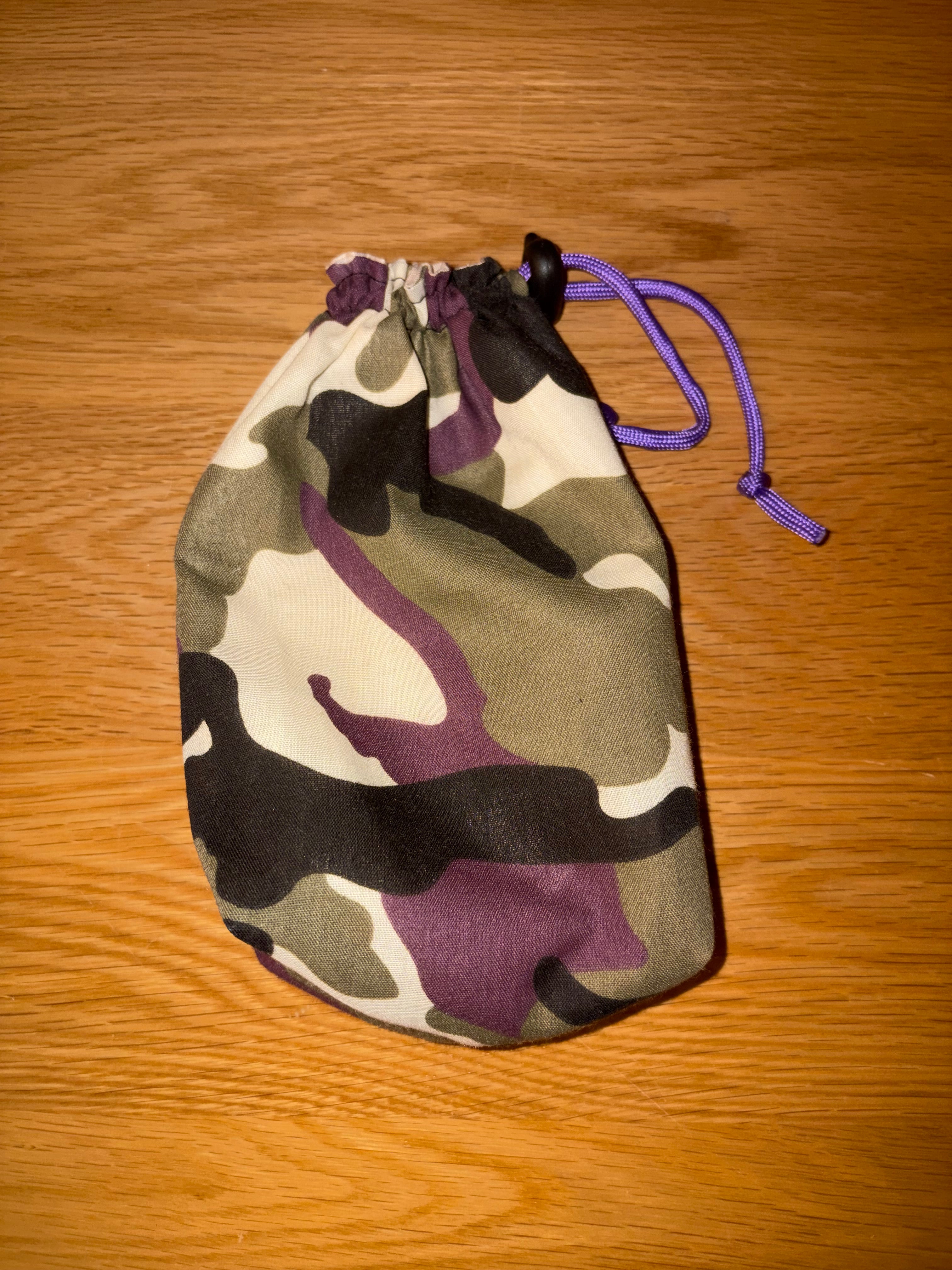 Purple Camo Treat Bag