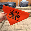 Halloween Pumpkin & Bat Bandana