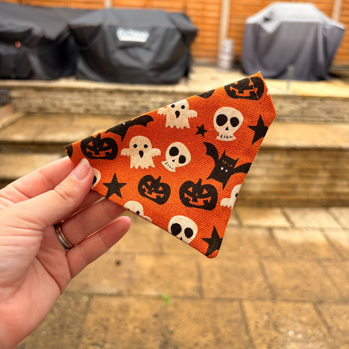 Halloween Print Bandana
