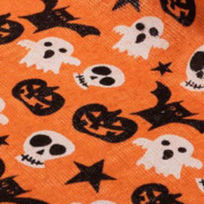 Halloween Print Bow
